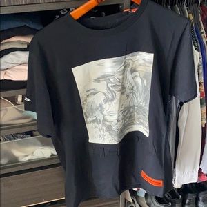 Heron Preston ‘Black Heron’ shirt (Large)